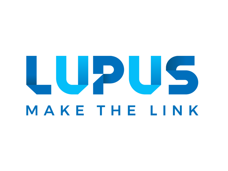 Lupus Make the Link logo in blue
