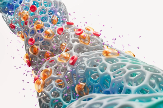 A scientific image of multiple myeloma