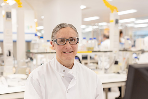 Scientist in the lab