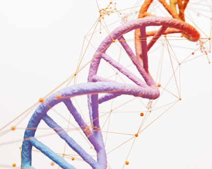 DNA And Tech Science Image