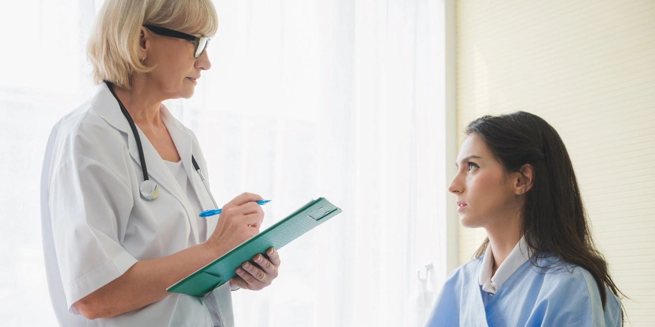 Doctor and patient