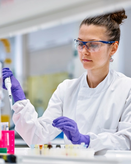female scientist