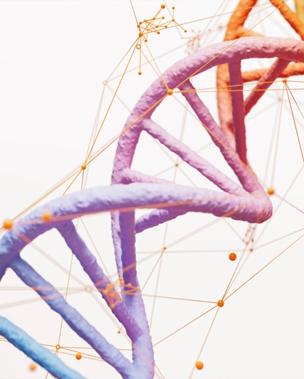 DNA And Tech Science Image